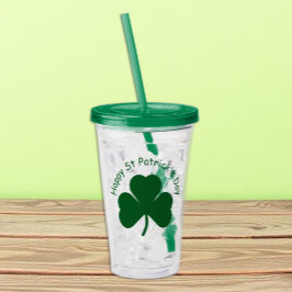 Lycklig St patrick's day Take Away Mugg