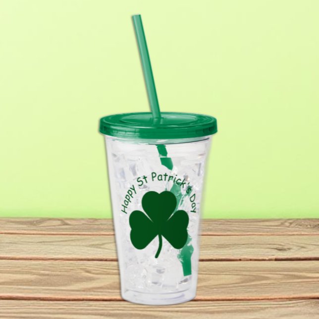 Lycklig St patrick's day Take Away Mugg (Skapare uppladdad)