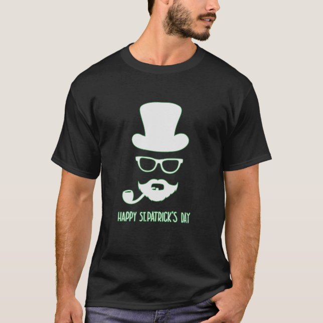 Lycklig St patricks day! Tee (Framsida)