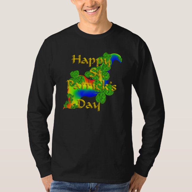 Lycklig st patrick's day tee (Framsida)