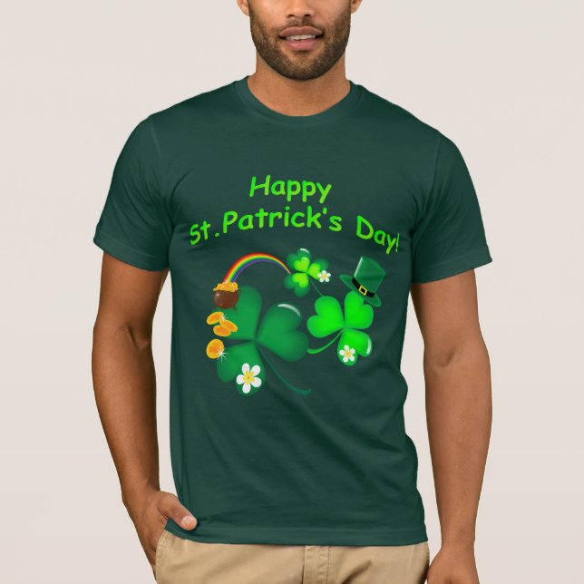 Lycklig St. Patrick's Day! Tröja (Framsida)