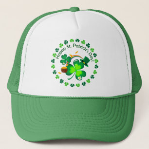 Lycklig St. Patrick's Day Truckerkeps