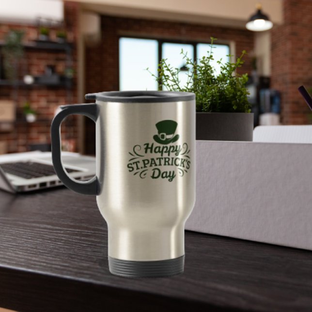 Lycklig St. Patrick's Day Tumbler Resemugg (Skapare uppladdad)
