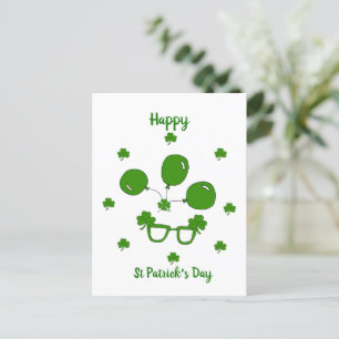 Lycklig St patrick's day Vykort