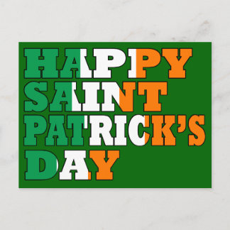 Lycklig St patrick's day Vykort