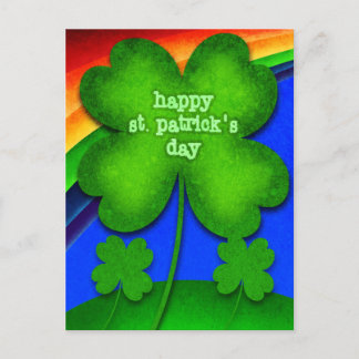 Lycklig St. Patrick's Day Vykort