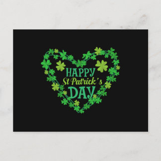 Lycklig St patrick's day Vykort