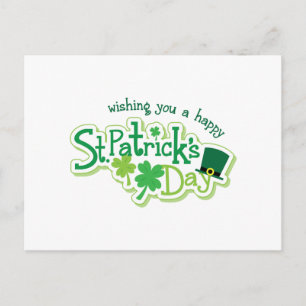 Lycklig St patricks day Vykort
