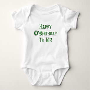 Lycklig st patricks dayfödelsedag till mig t shirt