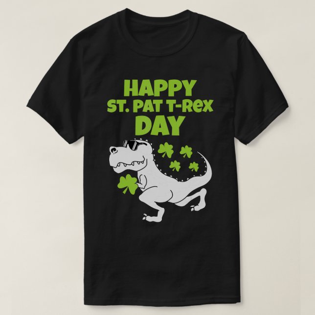 Lycklig St Patricks TR Day Women Manar Boy Girl Ki T Shirt (Design framsida)