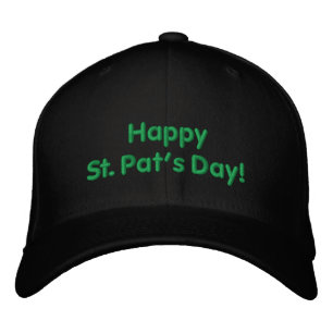 Lycklig St. Pats-Grönten Embroiderade Hat Broderad Keps