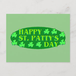 Lycklig St. Pattys dag Vykort