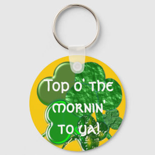 Lycklig St. Patty's Day - Keychain - Personalize Nyckelring
