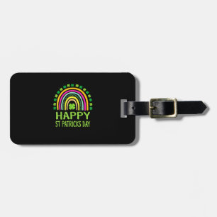 Lycklig St Saint patrick's day Rainbow Girls Kids Bagagebricka