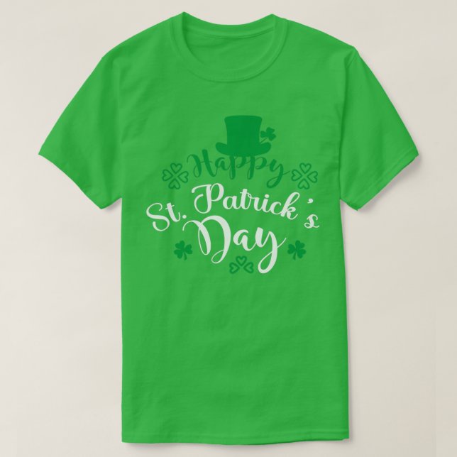 Lycklig St T Shirt (Design framsida)
