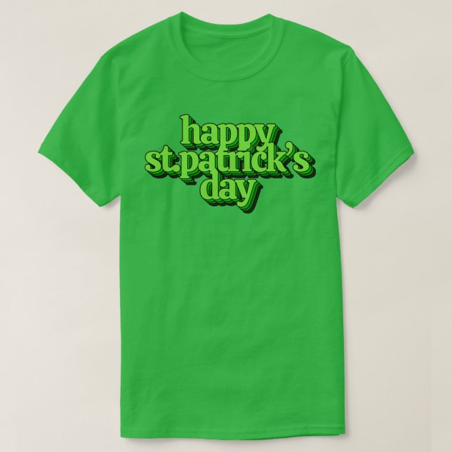 Lycklig St T Shirt (Design framsida)
