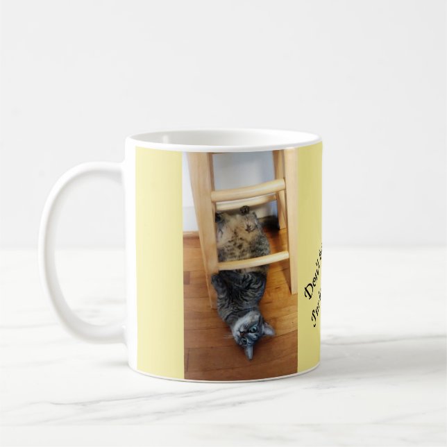 Lycklig Ställe Bläder inte Anpassningsbar Foto för Kaffemugg (Vänster)