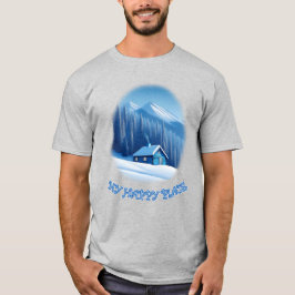 Lycklig Ställe Cabin T Shirt