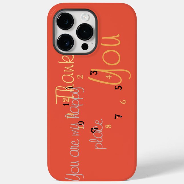 Lycklig Ställe Kärlek och tacksamhet med tacksamhe (Baksida)