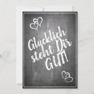 Lycklig står dig bra! - i kritskriftsstil