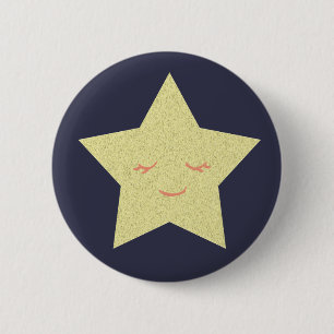Lycklig Star Knapp