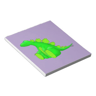 Lycklig Stegosaurus - Anteckningsblock