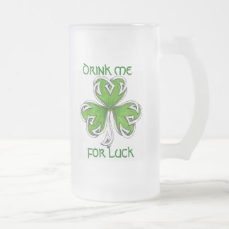 lycklig stein frostat ölglas