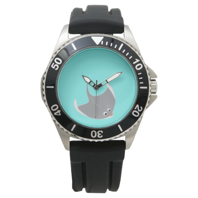 Lycklig Stingray Armbandsur (Framsida)