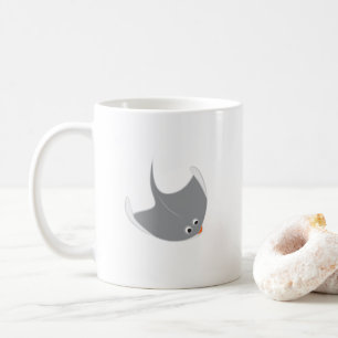 Lycklig Stingrockor Kaffemugg