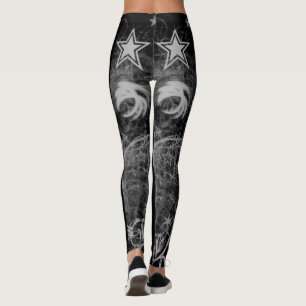 Lycklig stjärnadamasker leggings