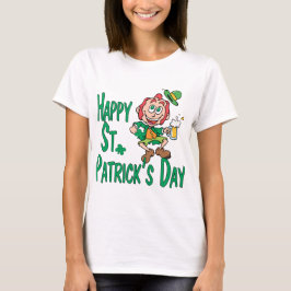 Lycklig Sts Patrick dagT-tröja T-shirt