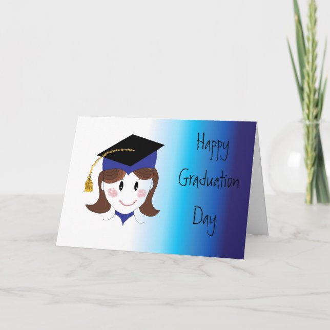 Lycklig Studenten dagen Kort (Framsida)