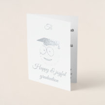 lycklig studenten silver