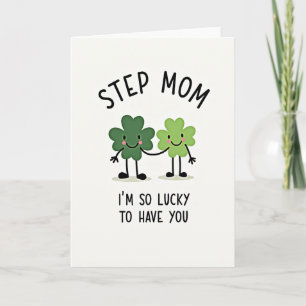 Lycklig Styvmamma Clover Kort