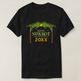 Lycklig Sukkot-Anpassadet med år T Shirt