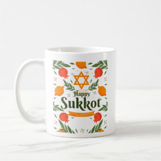 Lycklig Sukkot Chag Sameach Pesach Kaffemugg