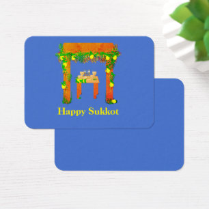 Lycklig Sukkot,Personlig Visitkort