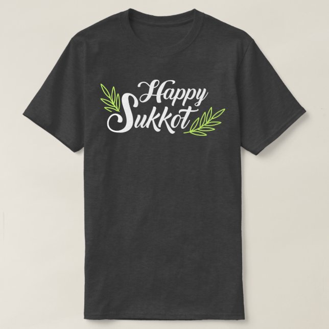 Lycklig sukkot t shirt (Design framsida)