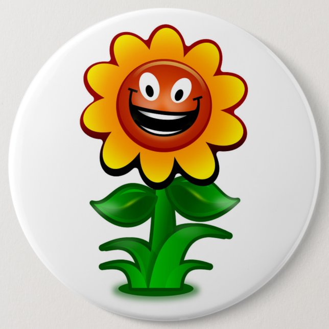 LYCKLIG SUNFLOWER KNAPP (Framsida)