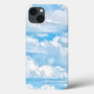 Lycklig Sunny Clouds Background