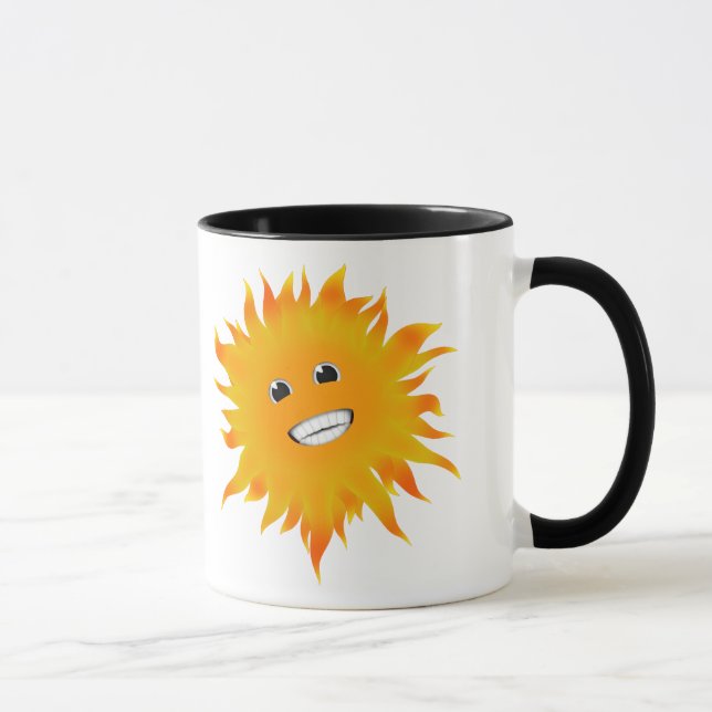 Lycklig Sunshine Mugg (Höger)