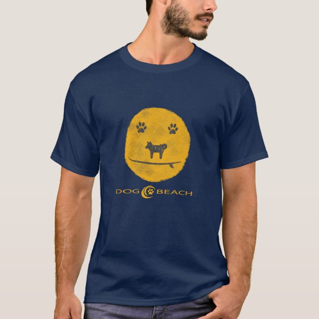 Lycklig Surfing T-shirt (Framsida)