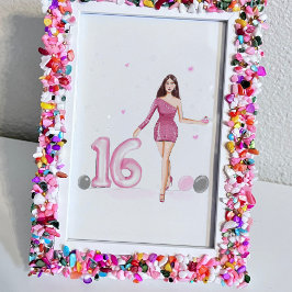 Lycklig sweet sixteen, 16:e årsdagen poster