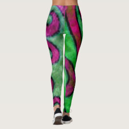 Lycklig Swirls - Leggings