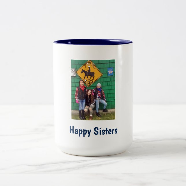 Lycklig systrar #2: Kaffe Mugg (Center)
