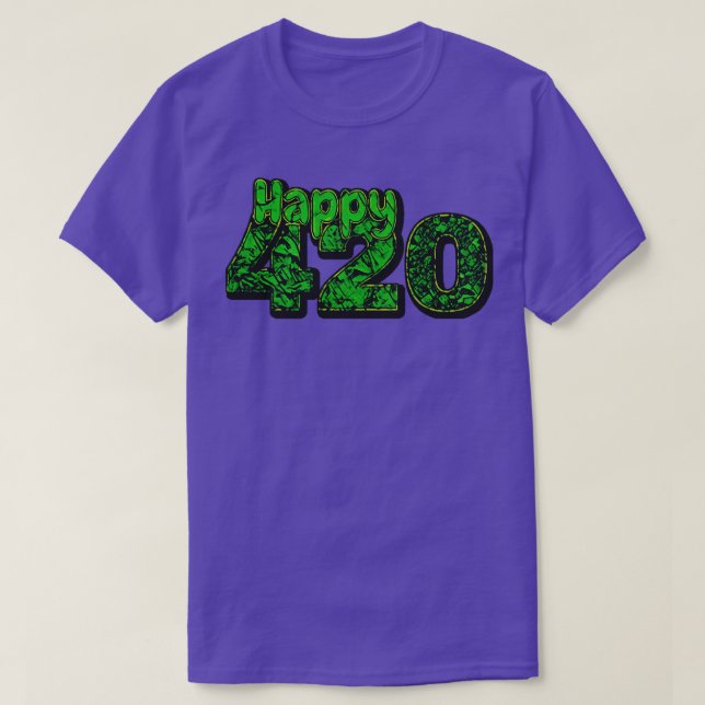 Lycklig T Shirt (Design framsida)