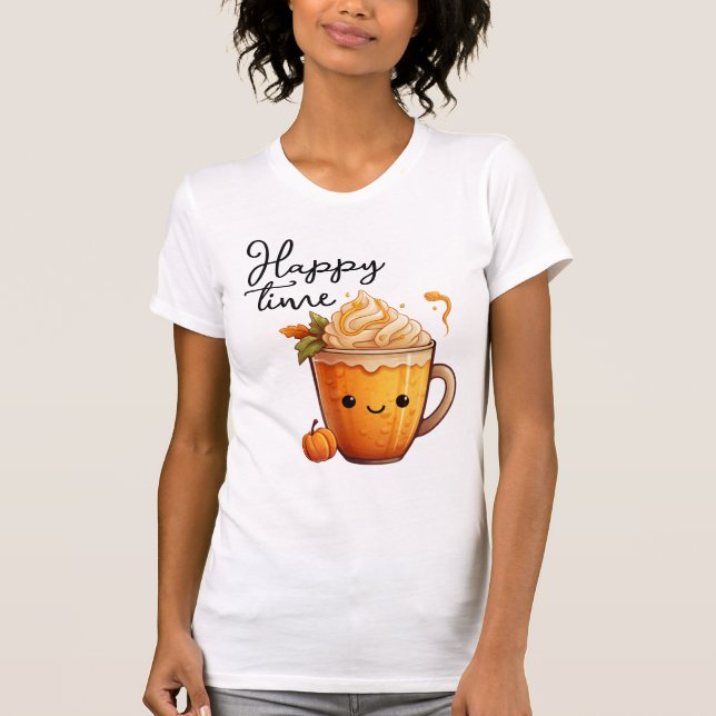 Lycklig T Shirt (Framsida)