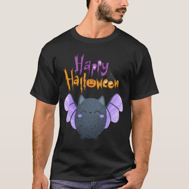 Lycklig T Shirt (Framsida)