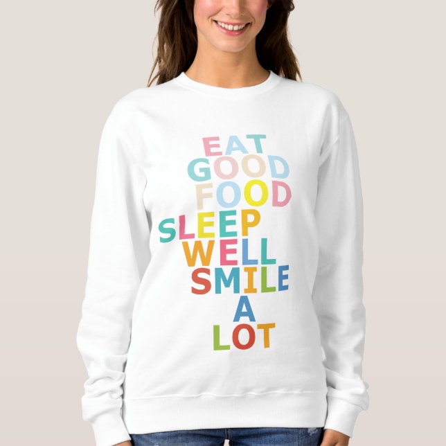 Lycklig T Shirt (Framsida)