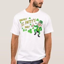Lycklig T-tröja för St-paddy'sdag Tröja